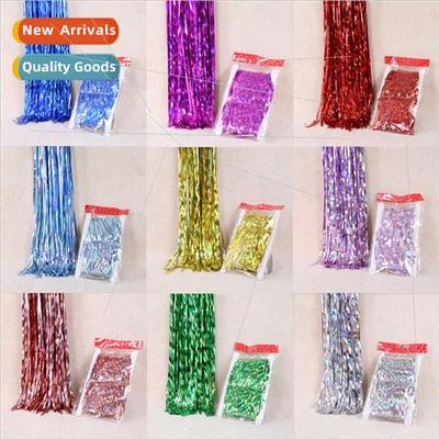 1*2m light column laser rain curtain children birthday backd