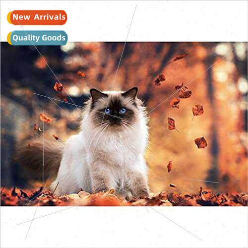 Diamond painting new DIY woodlcat full round diamond handmad