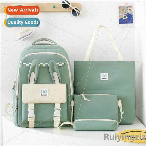 Schoolbag 2024 new casual fashion shoulder bag cute girls fo