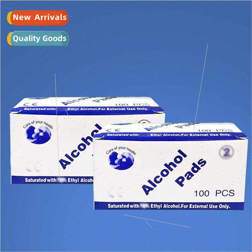 Disposable Cleaning Alcohol Cotton Pads Cell Phone Screen Cl