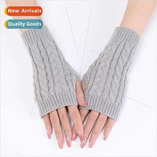 twist short cold winter fash warm eight gloves Autumn woolen