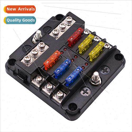 Car Fuse Box 6 Road Posive Negative Screw Models One Into Mu