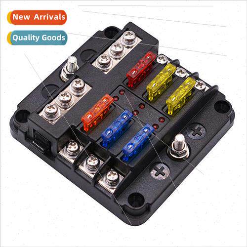 Car Fuse Box 6 Road Posive Negative Screw Models One Into Mu