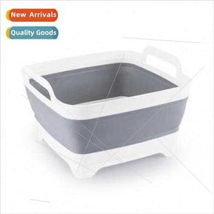 washbasin kchen dishwashing basket bas Folding draining sink