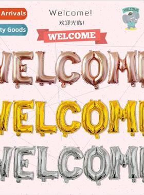 Homecoming  Welcome Back Aluminium Film Balloon Set School O