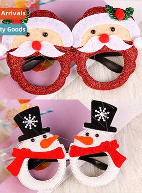 Famous Jun Christmas decorations cute cartoon paper eyes fra