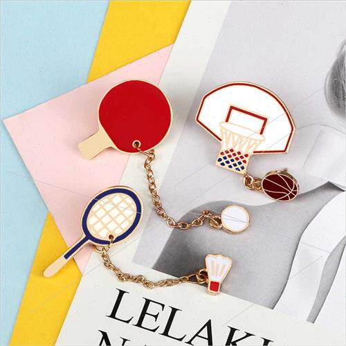 Mini cartoon small badge jewelry sports styling brooches stu