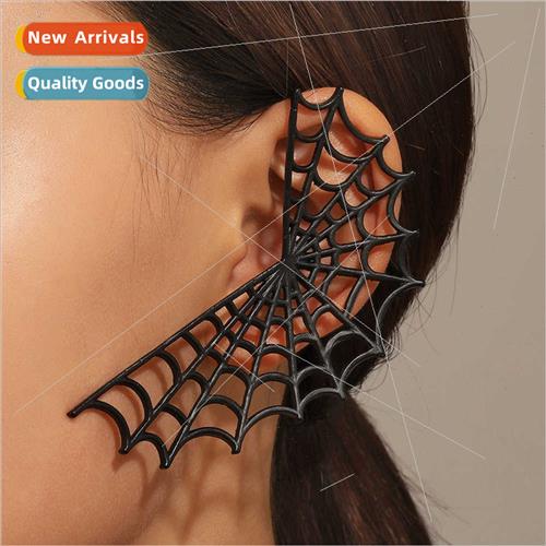 Fashion spider web ear hanging whout ear holes ear bone clip