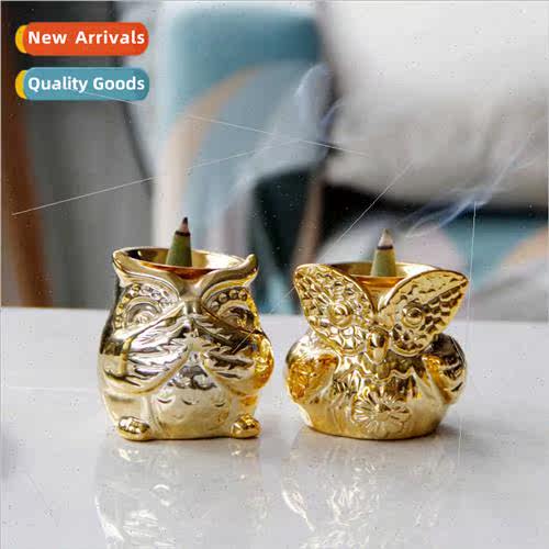 Creative cute Middle East Arabian ceramic incense burner hom
