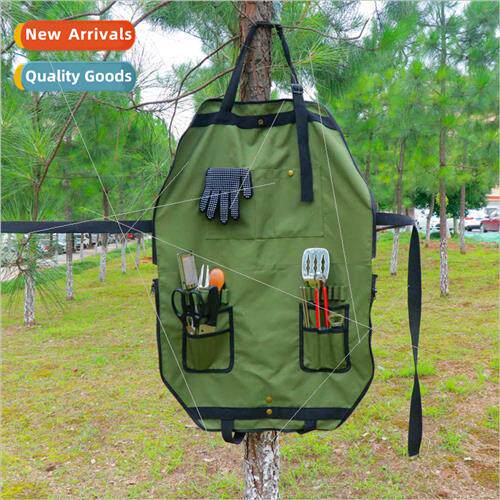 Outdoor Multifunctional Apron Oxd Cloth Tote Bag Picnic Hang