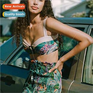 Europe Bikini Piece 2023 Sexy Three New Skirt Huayang Range