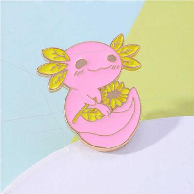 Europe Uned States new oil salamander metal brooch animal ba