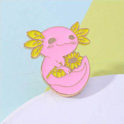Europe Uned States new oil salamander metal brooch animal ba