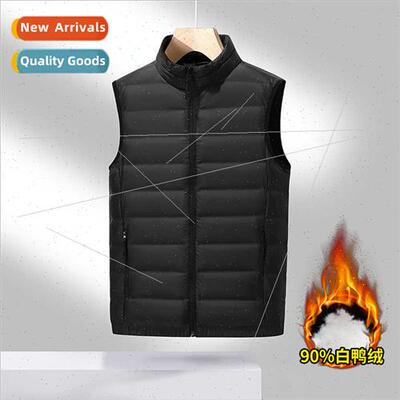 Down jacket vest 90 whe duck down men women couples casual j