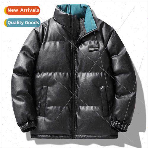 Down cotton jacket fall winter men thickened padded warm cot
