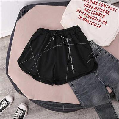 Sports shorts female summer women casual loose wide-legged p
