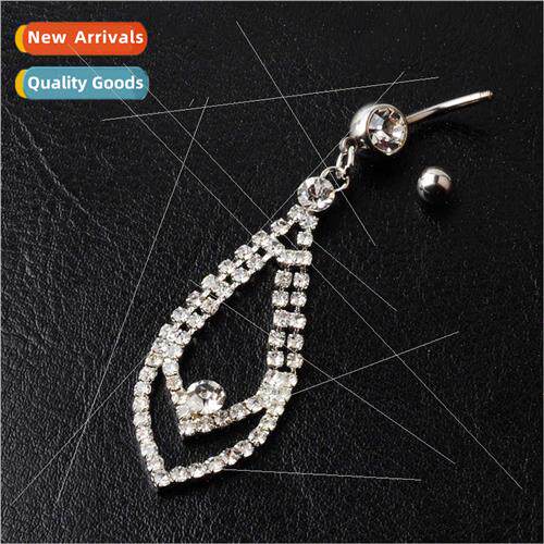 Piercing Belly Dance Jewelry Europe Drill Multi-Diamond Bell