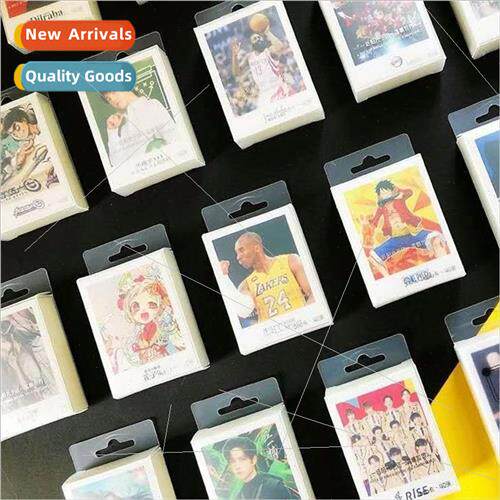 Anime star  card mini postcard 40 square boxed message card