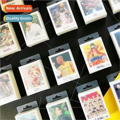 Anime star  card mini postcard 40 square boxed message card