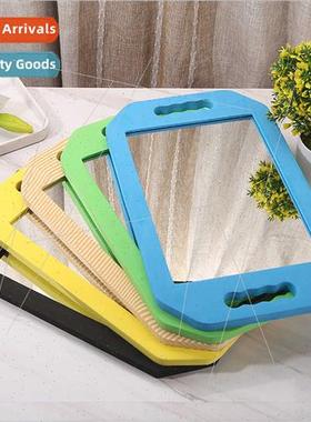 Sponge drop-promirror barber  handheld beauty makeup mirror