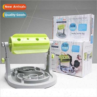 Roller Leaky Food Dispenser适用Cats DogsEducational Slow Foo