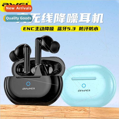 Bluetooth headset true wireless new sports long wear whout p