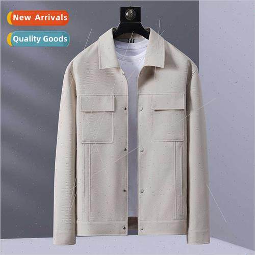 workwear jacket men jackets spring fall  versatile fall shor