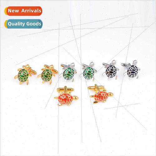 Popular clothing accessories  cufflinks Auspicious gold silv