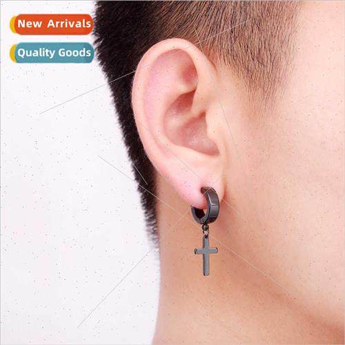 Superior  are not allergic to cross earrings fashion tanium