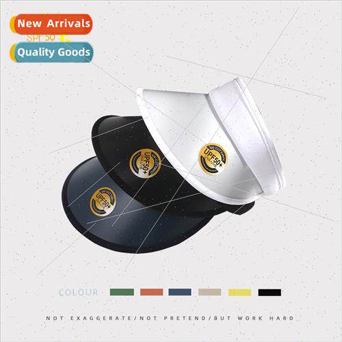 Sunscreen hat 2021 new    hat UV sunshade hollow top hat out