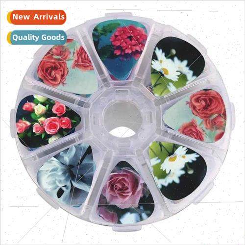 50pcs Colorful Pattern Guar Plectrum Set Musical Instrument