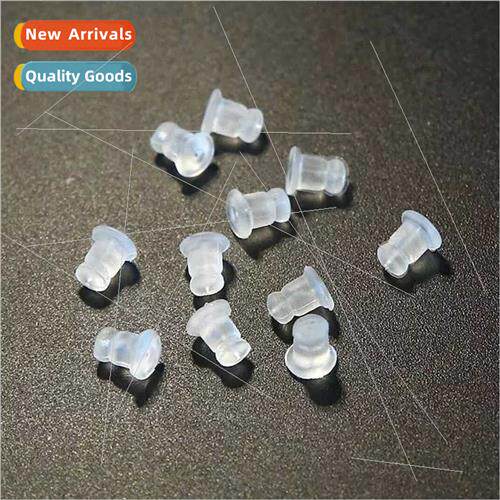 Ear plugs plastic silicone transparent earrings plug earring
