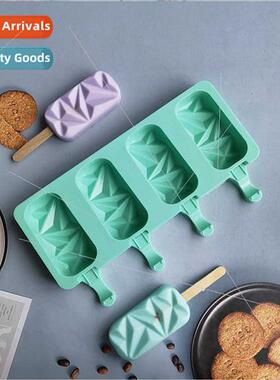 4-nk Diamond Large 483 Ice Cream licone Molds Dessert Popsic