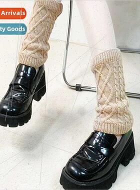 New autumn winter warm anti cold knted leggings padded thick