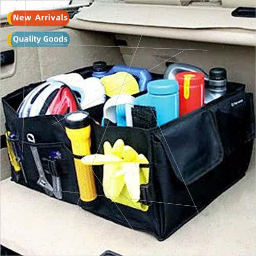 Multi-functional storage bag folding tool organizer car sund
