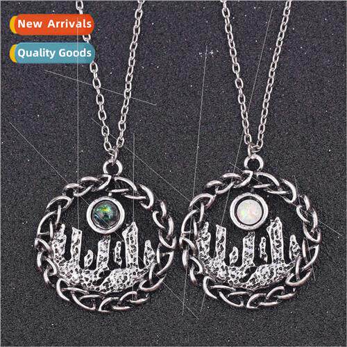 New Ancient Battlefield Legends Irish Celtic Knot Necklace C