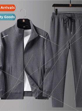 New men spring fall sportswear su middle-aged dad installed