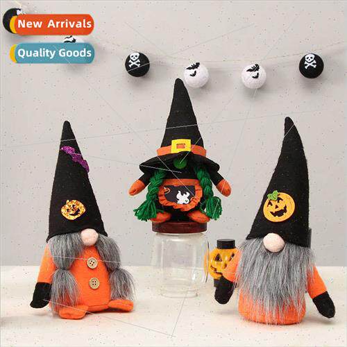New  Halloween decorations ghost festival wizard hat faceles