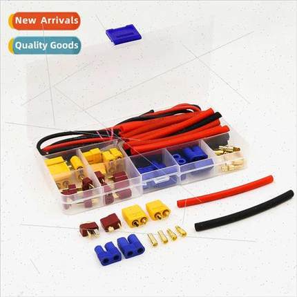 T-plug EC3 XT60 male female connector 14AWG silicone wire he