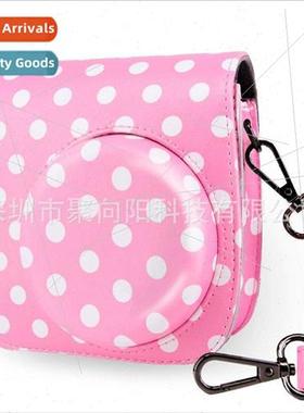Polaroid camera bag Polka dot bag pink适用camera mini 9 88