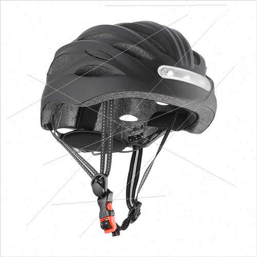 Summer breathable helmet wh lights LED lights cycling warnin
