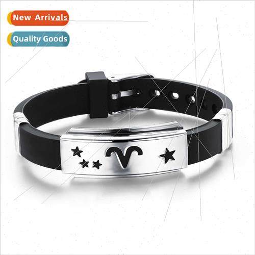 Europe popular bracelet jewelry hundred constellations men l