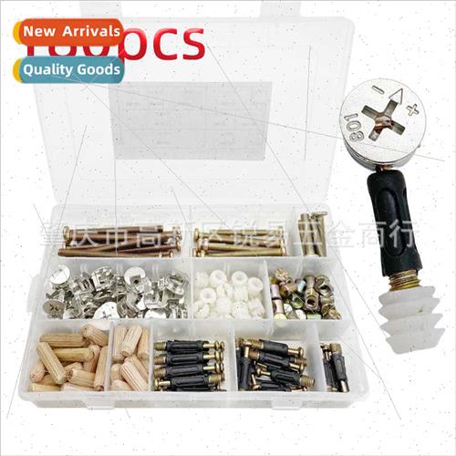 180pcs boxed furnure 3 in 1 connectors eccentric wheel locki