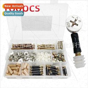 wheel boxed locki eccentric furnure connectors 180pcs