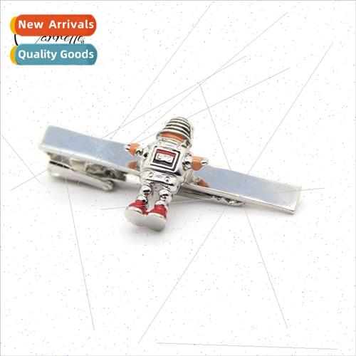 Funny Robot Men Tie Clip Creative French Tie Clip Business F