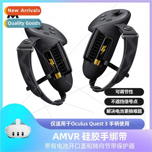 New Meta Quest 3 Grip licone Protective Case Non-Slip Drop F