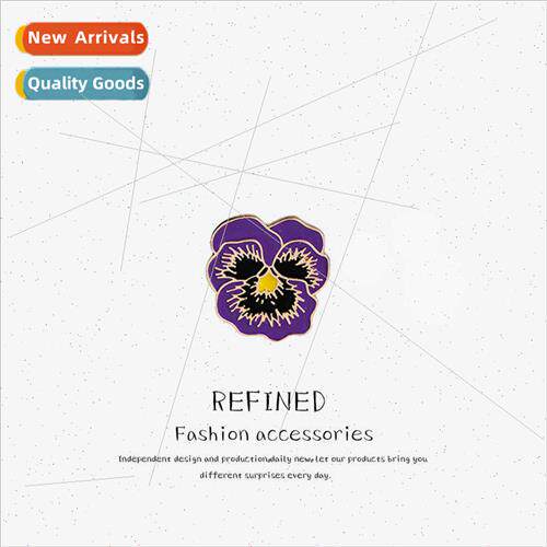 creative enamel overlord flower flower fashion brooch coat s