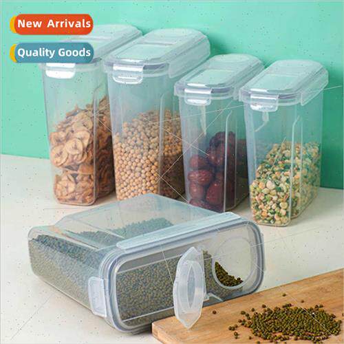 Grains cereals organizer storage jars dry  kchen food covere