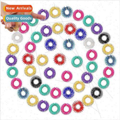 Mini Spring Sss Relief Finger Massage Rings Finger Massager
