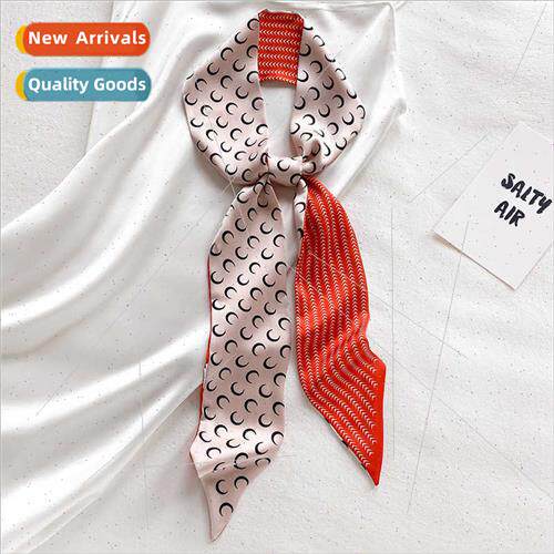 New 2023 ageing hundred wh moon silk scarf spring summer lon